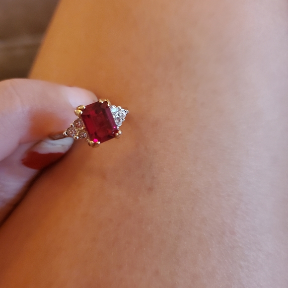 Garnet ring - Picture 5 of 8